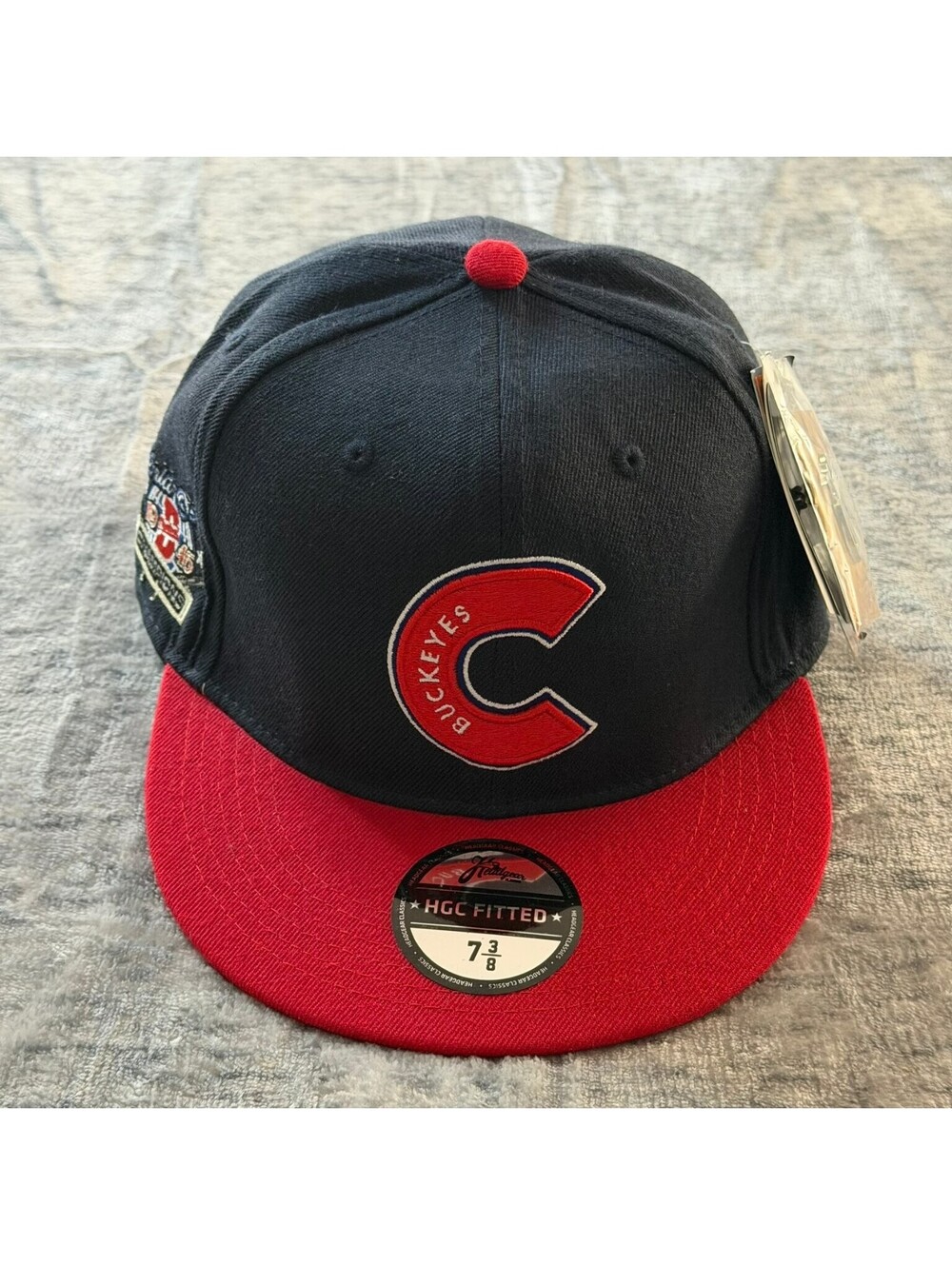 Cleveland Buckeyes Headgear Classics Fitted Hat 7 3/8 Negro Leagues